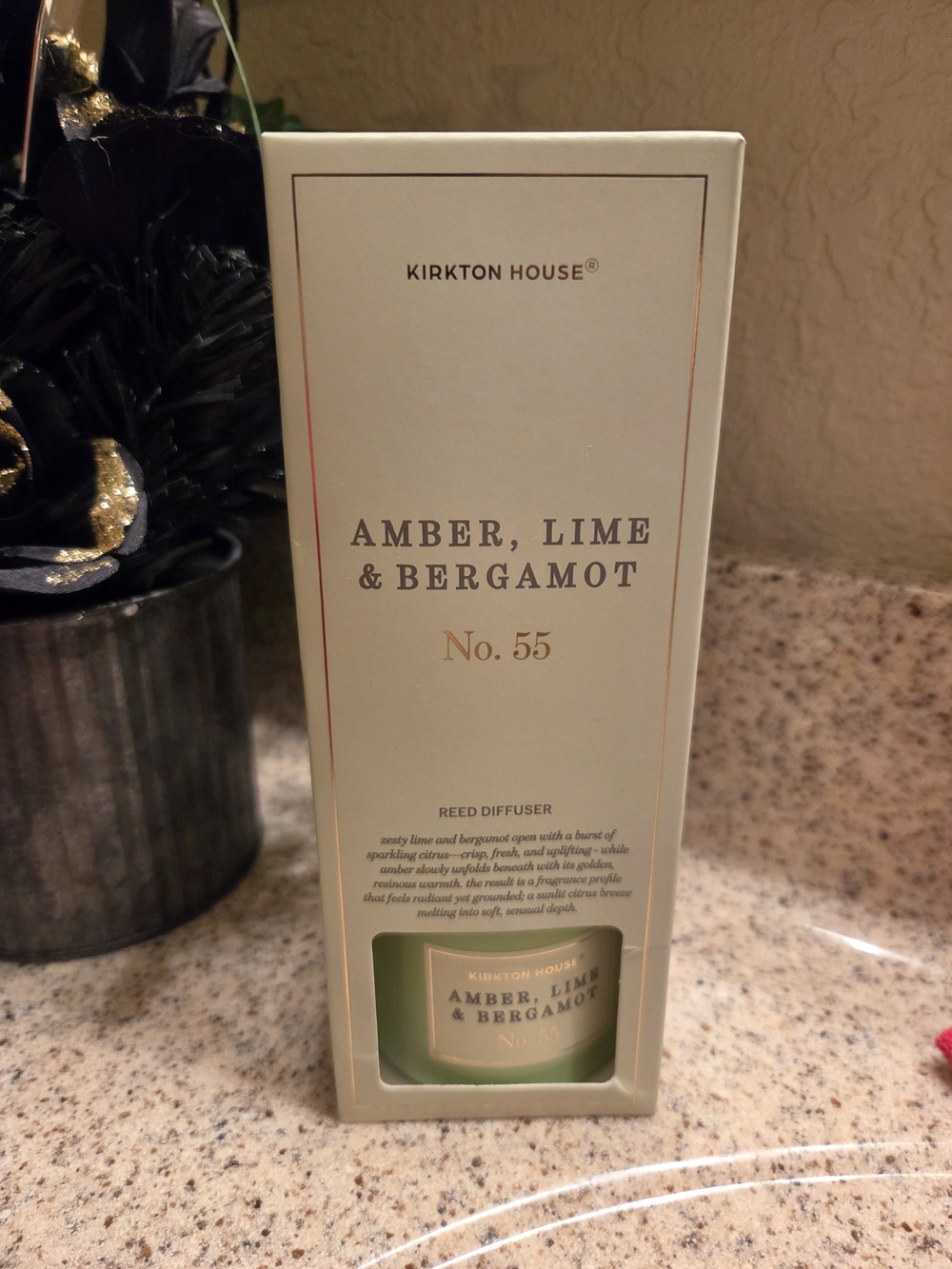 Kirkton House Amber, Lime & Bergamot No.55 Reed Diffuser